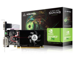 Відеокарта GeForce GT710, Arktek, 4Gb GDDR3, 64-bit, VGA/ DVI/ HDMI, 954/ 1600 MHz (AKN710D3S4GL1)