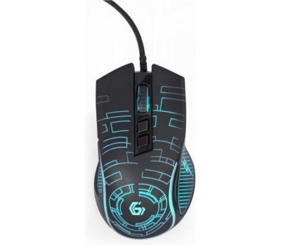 Миша Gembird MUSG-RGB-01, оптика, Black USB, 3600 DPI, підсвічування Миша Gembird MUSG-RGB-01, оптика, Black USB, 3600 DPI, підсвічування
