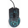 Миша Gembird MUSG-RGB-01, оптика, Black USB, 3600 DPI, підсвічування