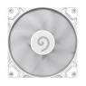 Вентилятор 120 мм, GameMax GMX-WFWT-PWM, White, 120х120х25 мм, 800-1600 об/ хв, до 30 дБ, 4-pin (PWM,