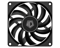 Вентилятор 80 мм, ID-Cooling NO-8010-PWM, Black, 80x80x10 мм, 800~3000±10% об/ хв, 27.8 дБ, 25.4CFM, 