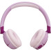 Навушники бездротові JBL JR 320BT, Purple, Bluetooth, мікрофон, акумулятор 500 mAh, (JBLJR320BTPUR)