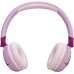 Навушники бездротові JBL JR 320BT, Purple, Bluetooth, мікрофон, акумулятор 500 mAh, (JBLJR320BTPUR)