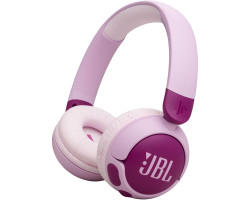 Навушники бездротові JBL JR 320BT, Purple, Bluetooth, мікрофон, акумулятор 500 mAh, (JBLJR320BTPUR)