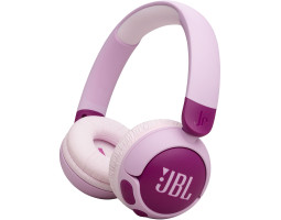 Навушники бездротові JBL JR 320BT, Purple, Bluetooth, мікрофон, акумулятор 500 mAh, (JBLJR320BTPUR)