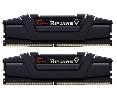 Пам`ять 8Gb x 2 (16Gb Kit) DDR4, 3600 MHz, G.Skill Ripjaws V, Black, (F4-3600C16D-16GVKC) Пам`ять 8Gb x 2 (16Gb Kit) DDR4, 3600 MHz, G.Skill Ripjaws V, Black, (F4-3600C16D-16GVKC)