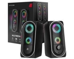 Колонки 2E PCS234 RGB, Black, USB (2E-PCS234BK)