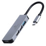 Концентратор USB 3.0 Type-С Cablexpert UHB-CM-U3P1U2P3-01, 4 порти, 1 х USB 3.1 Gen1 (5 Gbps), 3 х U