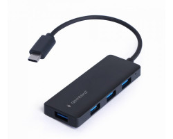Концентратор USB 3.1 Gembird UHB-CM-U3P4-02, 4 порти USB 3.1, пластик, Black