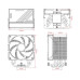 Кулер для процесора ID-Cooling FROZN A610 ARGB, 120 мм, 6 теплових трубок