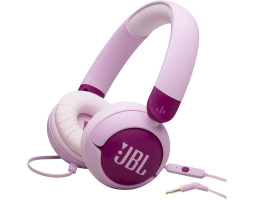 Навушники JBL JR 320, Purple, 3.5 мм, мікрофон, динаміки 32 мм, 1 м, дитячі (JBLJR320PUR)