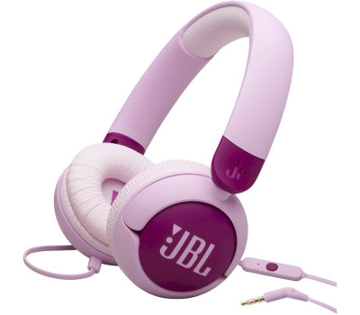 Навушники JBL JR 320, Purple, 3.5 мм, мікрофон, динаміки 32 мм, 1 м, дитячі (JBLJR320PUR)