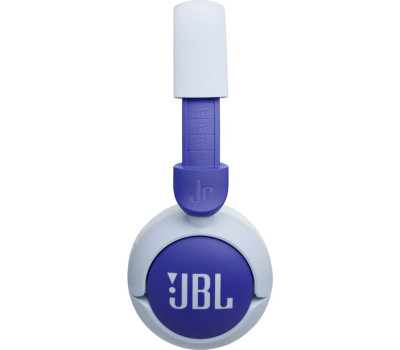 Навушники бездротові JBL JR 320BT, Blue/ White, Bluetooth, мікрофон, дитячі (JBLJR320BTBLU)