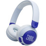 Навушники бездротові JBL JR 320BT, Blue/ White, Bluetooth, мікрофон, дитячі (JBLJR320BTBLU)