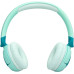 Навушники бездротові JBL JR 320BT, Green, Bluetooth, мікрофон, дитячі (JBLJR320BTGRN)