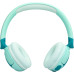 Навушники бездротові JBL JR 320BT, Green, Bluetooth, мікрофон, дитячі (JBLJR320BTGRN)
