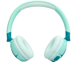Навушники бездротові JBL JR 320BT, Green, Bluetooth, мікрофон, дитячі (JBLJR320BTGRN)-foto3