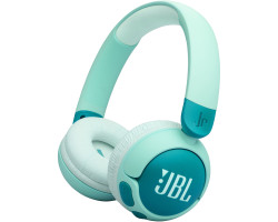 Навушники бездротові JBL JR 320BT, Green, Bluetooth, мікрофон, дитячі (JBLJR320BTGRN)
