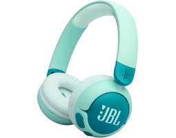 Навушники бездротові JBL JR 320BT, Green, Bluetooth, мікрофон, дитячі (JBLJR320BTGRN)