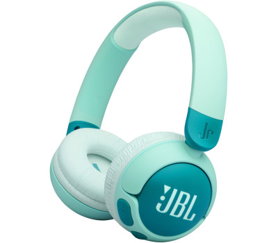 Навушники бездротові JBL JR 320BT, Green, Bluetooth, мікрофон, дитячі (JBLJR320BTGRN)