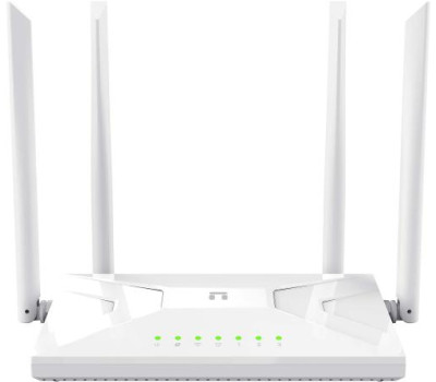 Роутер Netis NC21, White, AC1200 (2.4GHz до 300 Mbps, 5GHz до 867 Mbps), 4xLan, 4 зовнішні незнімні 
