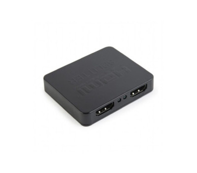 Разветвитель HDMI сигнала, Cablexpert DSP-2PH4-03, Black, на 2 порта HDMI V1.4, до 20 м