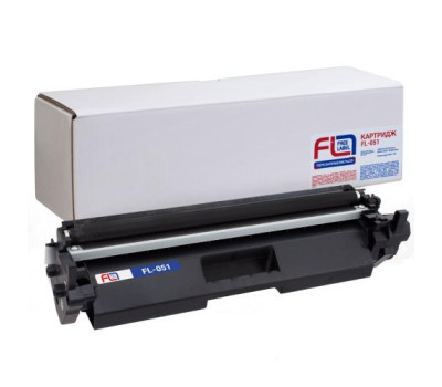 Картридж Canon 051, Black, LBP162, MF264/ 267/ 269, 1700 стор, Free Label (FL-051)