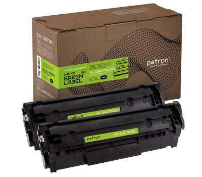 Картридж Canon 703, Black, LBP-2900/ 3000, 2000 стор, Patron Green, Dual Pack (PN-12A/ 703DGL) Картридж Canon 703, Black, LBP-2900/ 3000, 2000 стор, Patron Green, Dual Pack (PN-12A/ 703DGL)