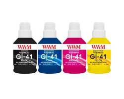 Комплект чорнил WWM Canon G1420/ G1460/ G2420/ G2460/ G3420/ G3460, 4x190 мл (G41SET4)