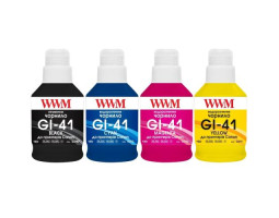 Комплект чорнил WWM Canon G1420/ G1460/ G2420/ G2460/ G3420/ G3460, 4x190 мл (G41SET4)
