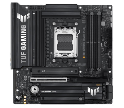 Мат. плата AM5 Asus TUF GAMING B850M-PLUS,  10xUSB 3.2 /  6xUSB 2.0, HDMI/ DP, MicroATX