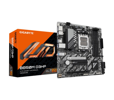 Материнська плата AM5 Gigabyte B850M D3HP, MicroATX