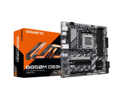 Мат. плата AM5 Gigabyte B850M DS3H, 6xUSB 3.2 /  8xUSB 2.0, HDMI/ 2xDP, MicroATX