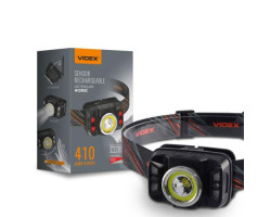 Ліхтар налобний Videx H035C, Black, 410 лм, 5000K, до 86 м, 7 режимів роботи, світлодіод CREE XTE 5W-foto2