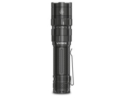 Ліхтар ручний Videx A156R, Black, 1700 лм, 6500K, до 210 м, 5 режимів роботи, лінзи із загартованого