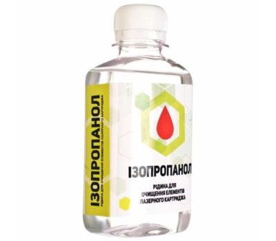 Спирт ізопропіловий Patron, для очищення фотобарабанів та лез, 200 мл (CLEAN-ISOP-200)