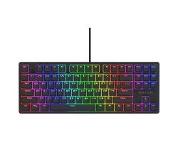 Клавіатура Hator Rockfall 2 TKL Optica, Black, USB, RGB підсвічування (HTK-730)