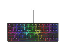 Клавіатура Hator Rockfall 2 TKL Optica, Black, USB, RGB підсвічування (HTK-730) Клавіатура Hator Rockfall 2 TKL Optica, Black, USB, RGB підсвічування (HTK-730)