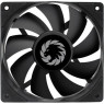 Вентилятор 120 мм, GameMax GMX-WFBK-PWM, Black