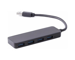Концентратор USB 3.0 Cablexpert A-AMU3-4P-01 4 порти, 5 Мбит/ сек, кабель 15см