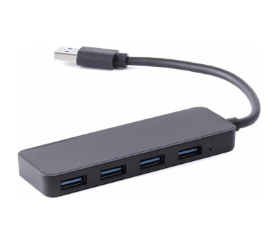 Концентратор USB 3.0 Cablexpert A-AMU3-4P-01 4 порти, 5 Мбит/ сек, кабель 15см