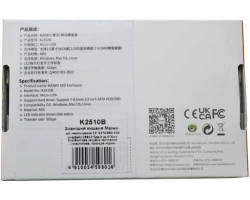 Карман HDD 2.5&Prime; Maiwo K2510B, Transparent, USB Type-A 3.1, 1xSATA HDD/ SSD-foto5