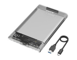 Карман HDD 2.5&Prime; Maiwo K2510B, Transparent, USB Type-A 3.1, 1xSATA HDD/ SSD