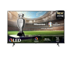 Телевізор 55&Prime; Hisense 55E7NQ, Black, QLED, 3840х2160, 60 Гц, Smart TV