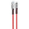 Кабель USB  - 1.0m AM/ Type-C, ColorWay, Red, 2.4A (CW-CBUC012-RD)