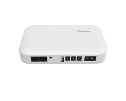 Джерело безперебійного живлення для роутера ColorWay Mini DC UPS, White, 10000 mAh (CW-PB100LI3WT)-foto2