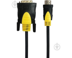 Кабель HDMI > DVI 1.8 м. Maxxter, V1.3/ 19-пін (CCBP-HDMI-DVI-1.8)