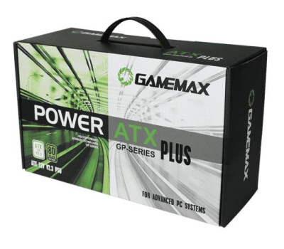 Блок живлення 550 Вт, GameMax GP-550, White, 80+ Bronze, Active PFC Блок живлення 550 Вт, GameMax GP-550, White, 80+ Bronze, Active PFC