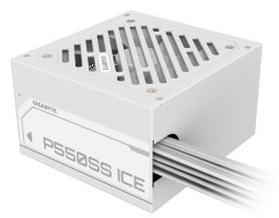 Блок живлення 550 Вт, Gigabyte P550SS, White, 80+ Silver, Active PFC, (GP-P550SS ICE)-foto2