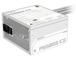 Блок живлення 550 Вт, Gigabyte P550SS, White, 80+ Silver, Active PFC, (GP-P550SS ICE) Блок живлення 550 Вт, Gigabyte P550SS, White, 80+ Silver, Active PFC, (GP-P550SS ICE)